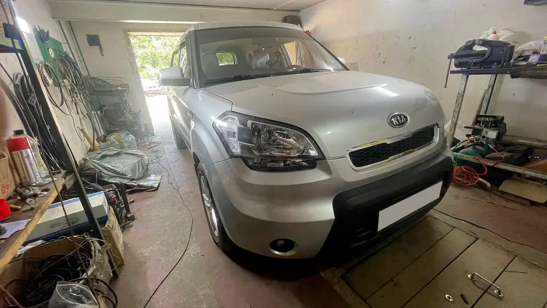 Встановлення ГБО на Kia Soul у Запоріжжі загальний вигляд